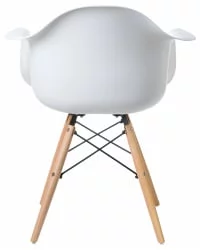 Стул обеденный DOBRIN DAW Белый