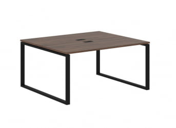 Бенч-система ЕДИС ЕКВСТ 1513 Дуб Денвер темный Черный / EDIS EQWST