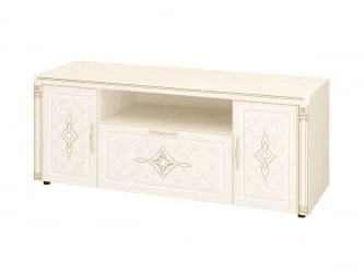 Тумба с колоннами Венеция 32.02 Сосна Астрид Ваниль