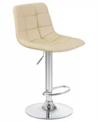 Стул барный DOBRIN TAILOR экокожа Кремовый