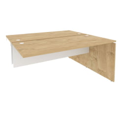 Наборный элемент рабочей станции ОНИКС О.2.НРС-4.7 Тиквуд Светлый/Белый / ONIX O.2.NRS-4.7