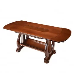 Стол журнальный Раздвижной Орфей (Дуб молочный)