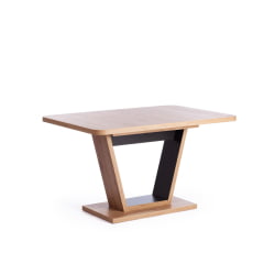 Стол обеденный VOX ЛДСП, 132-172x85x75,5 см, Дуб артисан/Графит