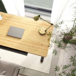 Стол для компьютера с электроприводом, QI-зарядкой и USB-портами FoxGear FG-ED-55B