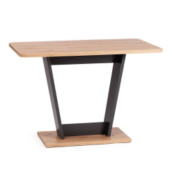 Стол обеденный TIBI нераздвижной ЛДСП, 68,6 х 110 х 75 см, Дуб артисан/Графит