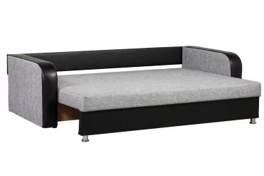 Диван с металлическими ножками Юпитер 2 Аслан серый