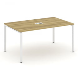 Стол переговорный (1 столешница) CONCEPT CN.PRG-014 Дуб Винченцо Белый