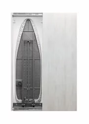 Настенный шкаф для гостиной Iron Slim Eco (правый, купе) Беленый дуб