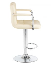 Стул барный ДОБРИН КРУГЕР АРМ (кремовый) 2 шт / DOBRIN KRUGER ARM