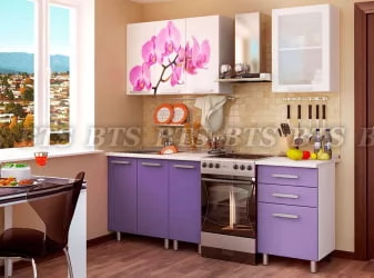 Маленькая кухня 1,6 м Орхидея
