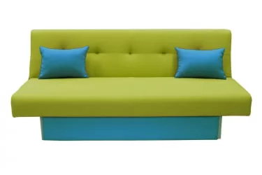 Диван с металлическими ножками MANGO 4 (3 категория) Нео Эппл Нео Азуре