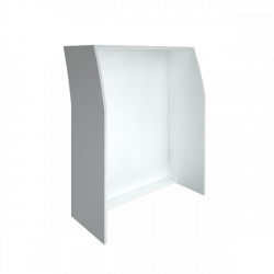 Стойка прямая 900 Riva А.РС-1 Белый