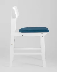 Комплект из двух стульев ODEN WHITE 2 шт Синий