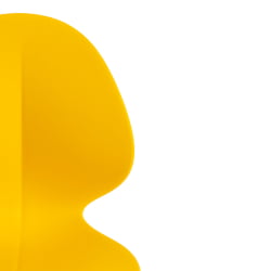 Стул EBAY (mod 03) металл/пластик, 52x46x83.5, желтый