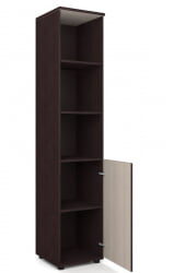 Шкаф для документов узкий Р.П-2 Ясень светлый