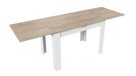 Стол обеденный Промо тип 4 Белый/Дуб сонома светлый