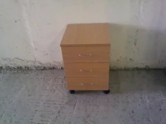 Тумба подкатная Р.Т-3 бук Бавария светлый