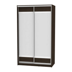 Шкаф-купе B-220х135х60-2(Венге-D10D10)