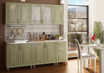 Маленькая кухня 2,0 м Люкс Прима