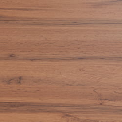 Раздвижной овальный стол MANZANA ЛДСП/HPL/металл, 100 х 100+30 х 75 см, Дуб Вотан/черный