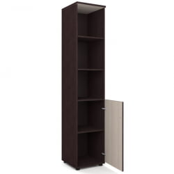 Шкаф для документов узкий Р.П-2 Крафт белый