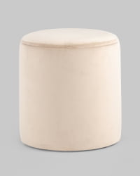 Пуф Taks велюр (молочный)