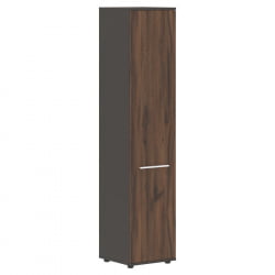 Шкаф-колонка с глухой дверью ЕДИС ЕХCС 42.1 Дуб Денвер темный Белый Мокко / EDIS EHCS