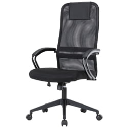 Кресло руководителя Chairman CH612 крестовина пластик (M) Черный