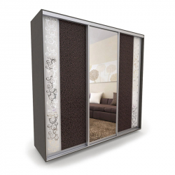 Шкаф-купе 3-х дверный Акцент-Вера КС 2100х600 Венге