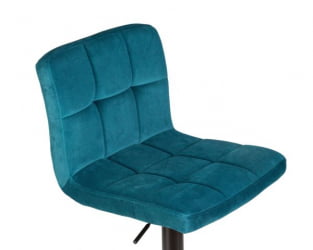 Стул барный DOBRIN DOMINIC (морской волны велюр (MJ9-99)) 2 шт
