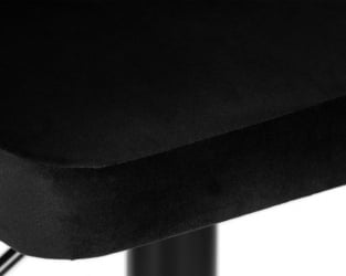 Стул барный ДОБРИН ДЖОСЕПХ БЛАCК (черный велюр (МДЖ9-101)) 2 шт / DOBRIN JOSEPH BLACK (MJ9-101))