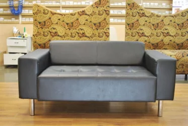 Диван двойной БруноNZ кожа Черный