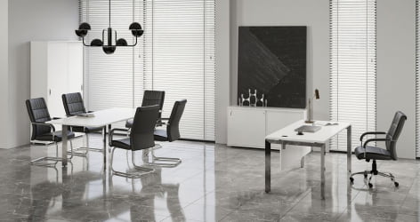 Брифинг-приставка на О-образном м/к ONIX DIRECT LUX M-O.MO-BR-9 Белый бриллиант