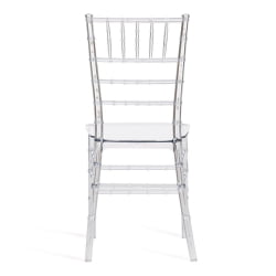 Стул CHAVARI (mod. 101) пластик, 40.5 х 49 х 88.5 см, Transparent (Прозрачный)