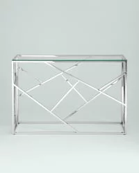 Консоль АРТ ДЕКО 115x30 Серебро