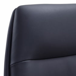 Кресло руководителя BRABIX PREMIUM Adept EX-752, синхромеханизм, алюминий, экокожа, черное