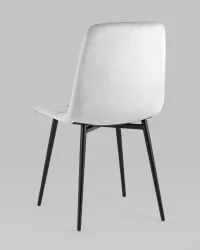 Стул Одди велюр Светло-серый