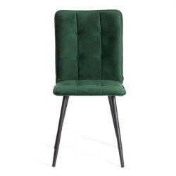 Стул обеденный Bari LT, велюр, Deep Forest (изумруд), 41х55х89 см