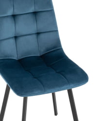 Стул Chilly велюр сине-зеленый 2 шт. комплект