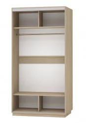 Шкаф-купе двухдверный Экспресс Хит Улица/Ясень шимо светлый