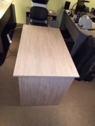 Стол прямой Twin 12.10.12 Дуб Верцаска