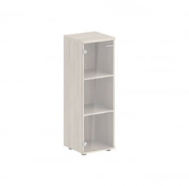 Шкаф средний со стеклом Sigma SG.814.OL.GL Дуб светлый