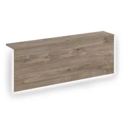 Накладка с подсветкой прямая высокая на 2 модуля О.R-F.MP.V-118 ONIX О.R-NP.V-118.2.S Тиквуд Темный