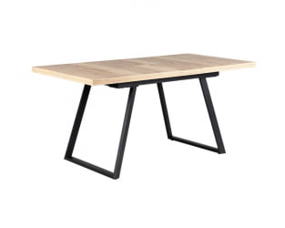 Стол Пеле раздвиж. 140-180 Галифакс Натур/Бабочка