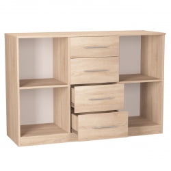 Комод К-93кс135кс45-1(Белый) / K-93x135x45-1(Белый)