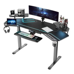 Игровой компьютерный стол Eureka ERK-ES71-B-EU