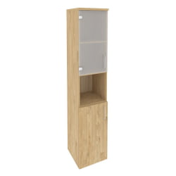 Шкаф высокий узкий левый ONIX O.SU-1.4(L) Тиквуд Светлый