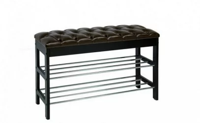 Банкетка Грейс Орех Кофе