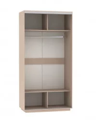 Шкаф-купе двухдверный Экспресс Хит Улица/Дуб сонома