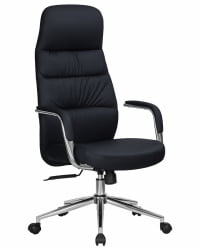 Офисное кресло для руководителей ДОБРИН НЕРО (черный (РКСТ051-21)) / DOBRIN NERO (RXT051-21))